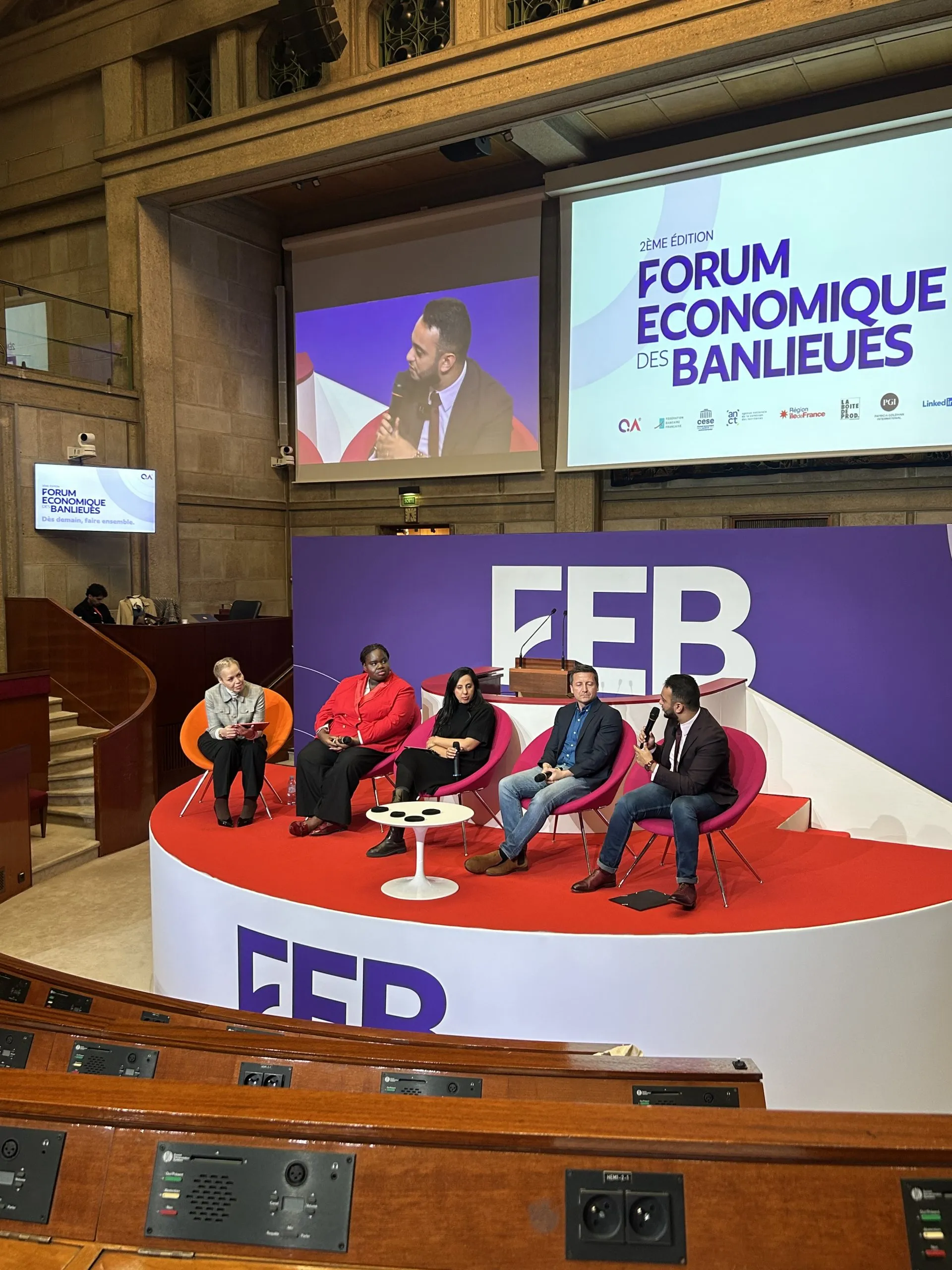 EMS présente au Forum économique des banlieues